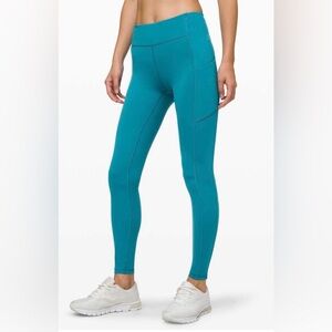 087 Lululemon Speed Up Tight 28" *Full-On Luxtreme EUC